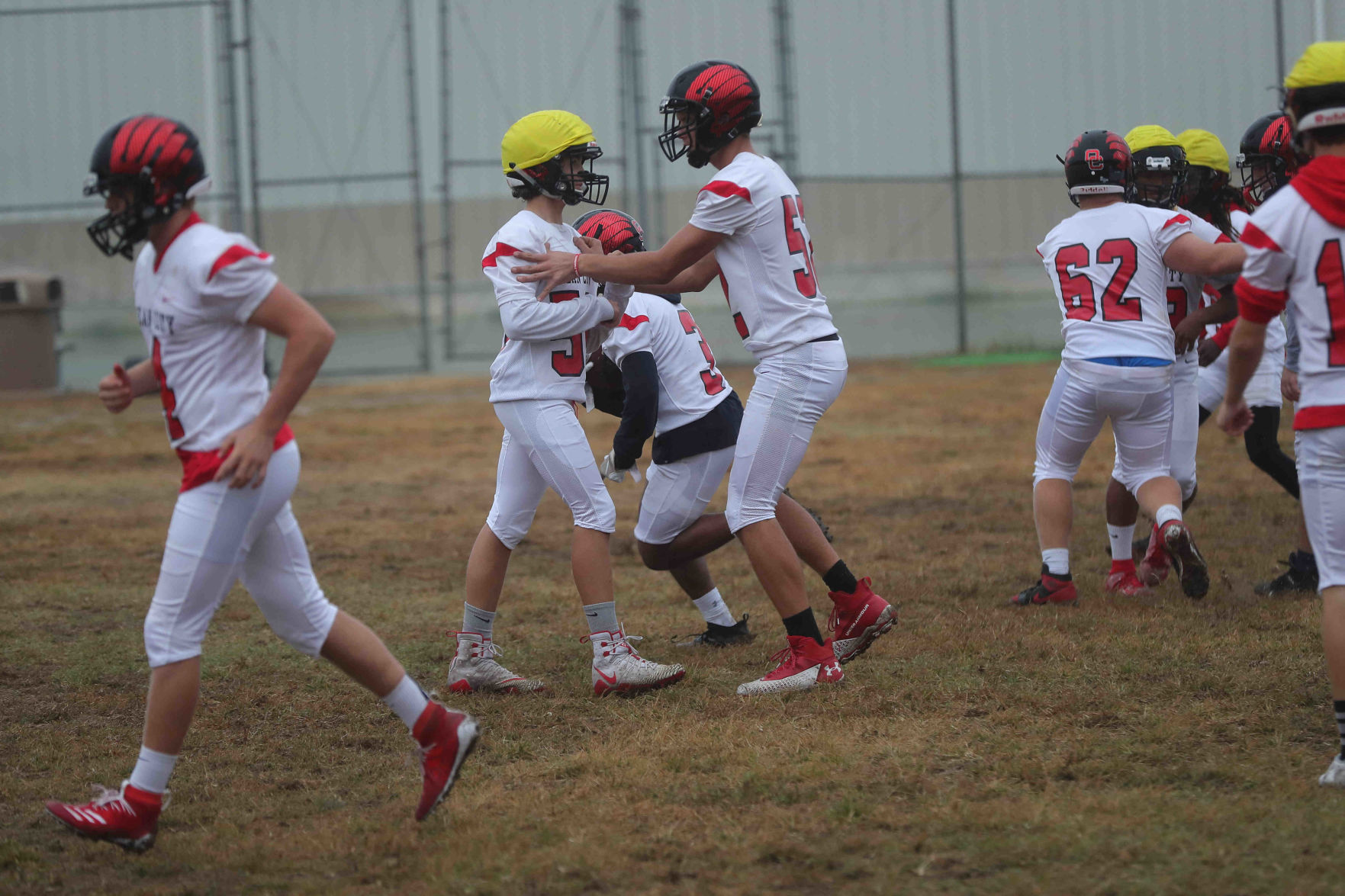 Ocean City football Practice